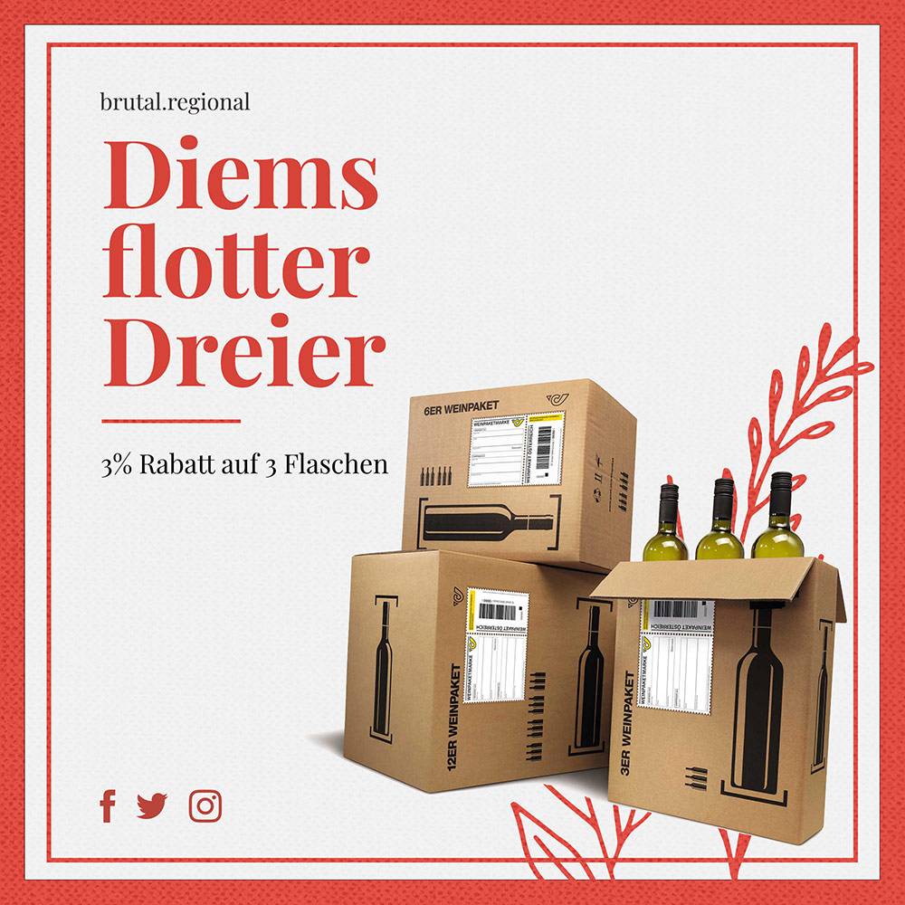 flotter_dreier_web diems flotter Dreier Weinpaket