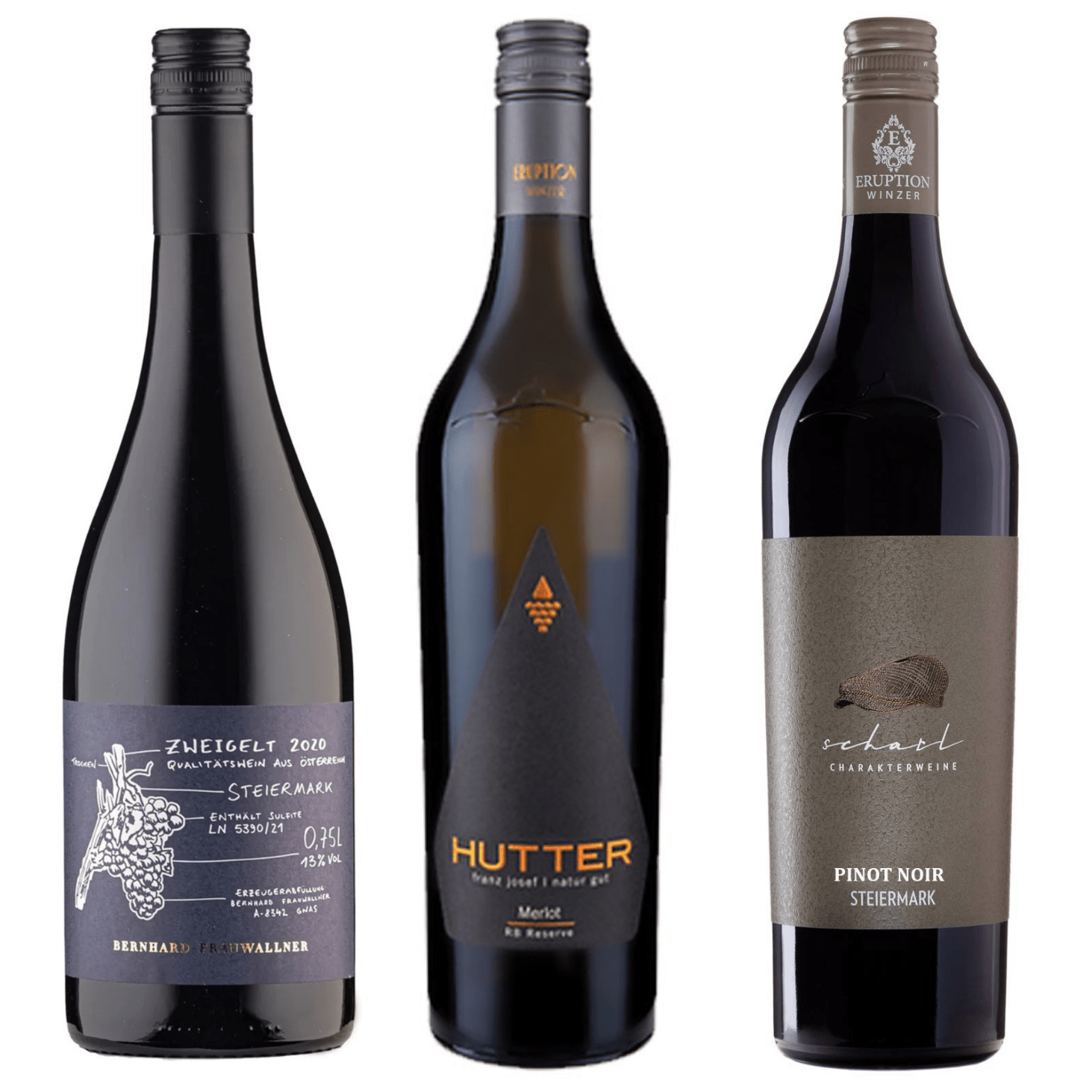 Rotwein-Genuss-3er Set-SORTENREIN Rotwein-Genuss-3er Set-SORTENREIN