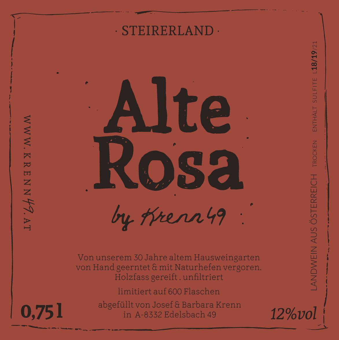 Naturwein_AlteRosa_Krenn49 Naturwein_AlteRosa_Krenn49
